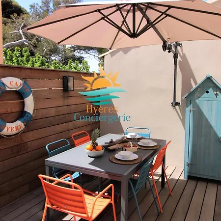 Apartment Hyeres-plage -t2 Neuf Rdj Clim Wifi - La Capte By Hc Hyeres