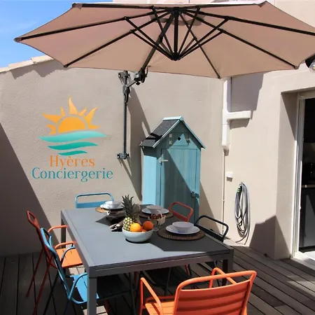 Apartment Hyeres-plage -t2 Neuf Rdj Clim Wifi - La Capte By Hc *